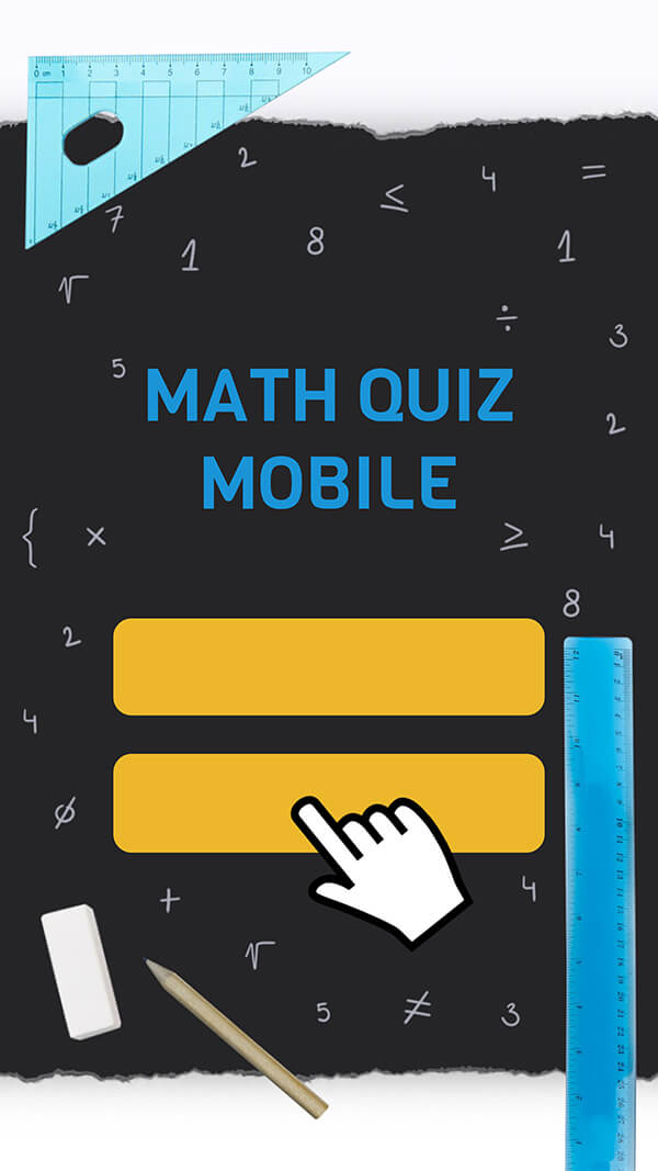 Math quiz mobile