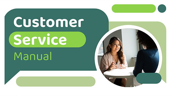 Interactive Customer Service Manual template