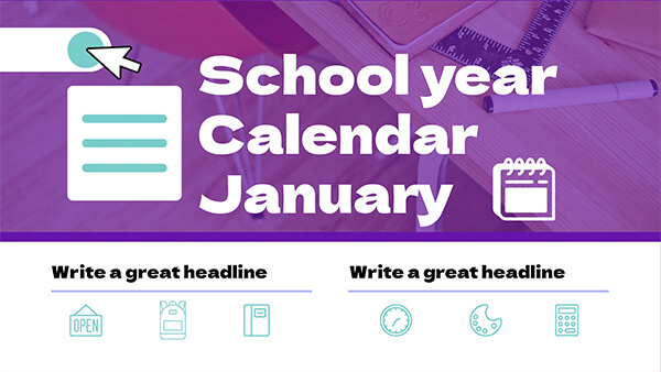School Year Calendar January