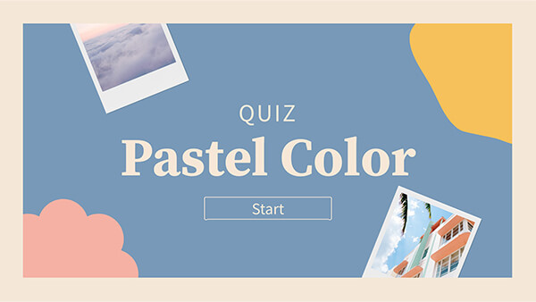Pastel Color Quiz