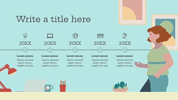 Illustrated Corporate Timeline