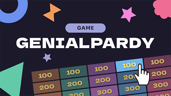 Genialpardy Game