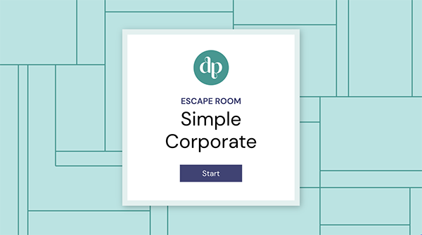 Simple corporate escape room
