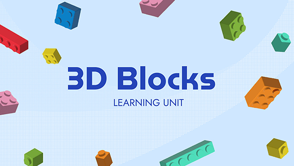 3D Blocks Learning Unit