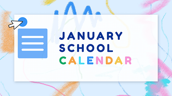 January School Calendar 